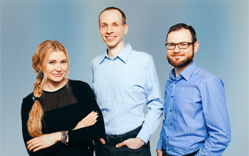 Schulung und Unternehmensberatung von GROSSWEBER mit Alexander Groß, Olga Sheshukova und Torsten Weber